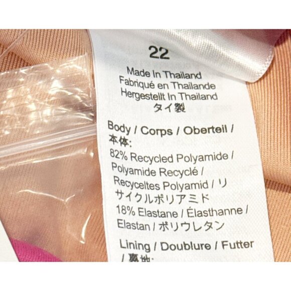 J. Crew Fuchsia Pink Ruched Sweetheart One Piece Swimsuit Size 22 - Picture 5 of 6